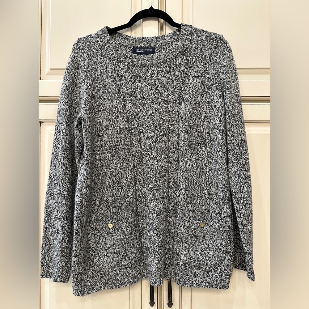Jones New York Women's Gray‎ Sweater